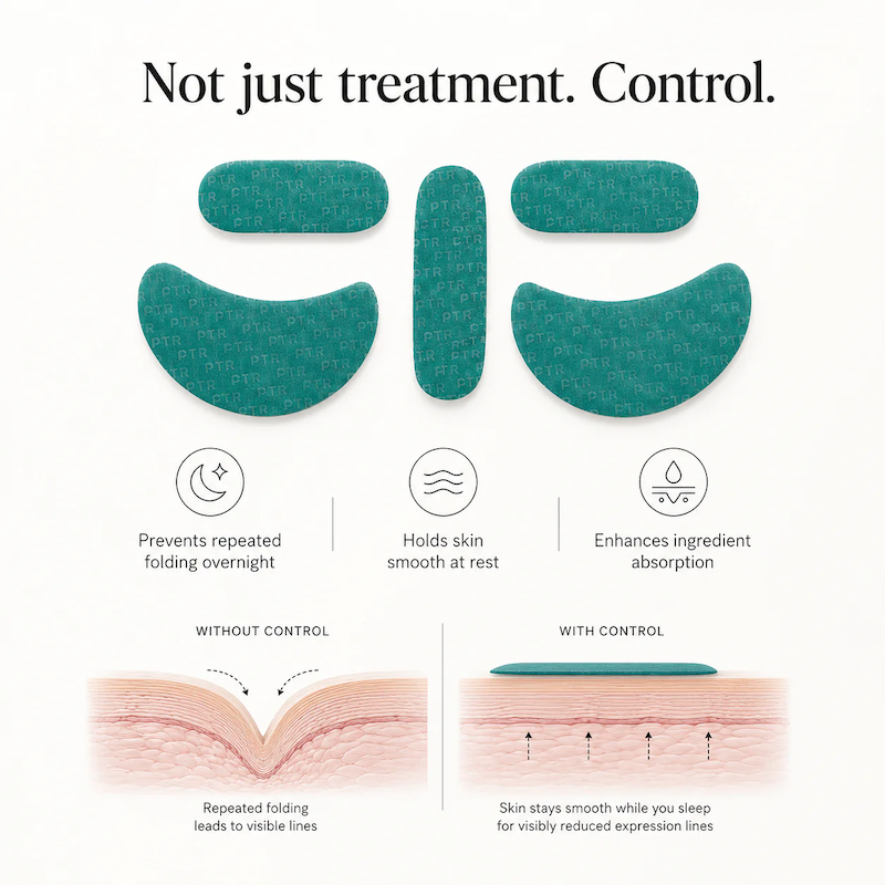Peptide-Infused Face & Eye Tape