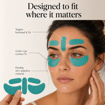 Peptide-Infused Face & Eye Tape