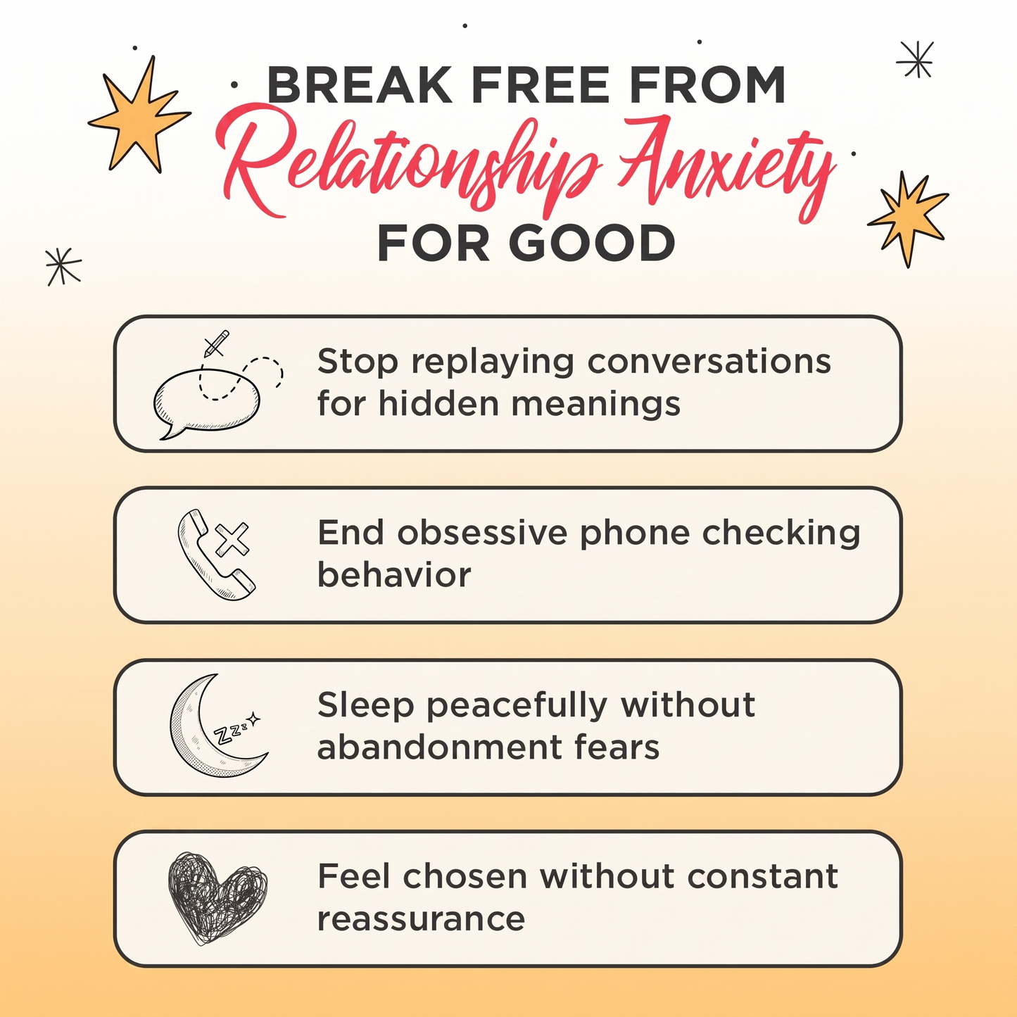 Break the Anxiety Circle & Let Go of the Past